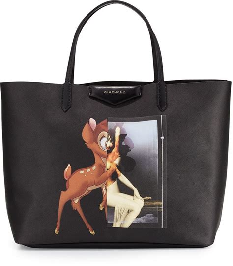 givenchy antigona large shopping tote bambi print|Givenchy antigona sale.